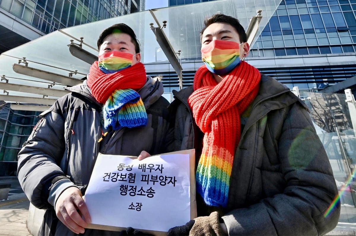 This Same-Sex Couple Sued South Korea’s Health Insurance For Denying Them Partner Status And Won
