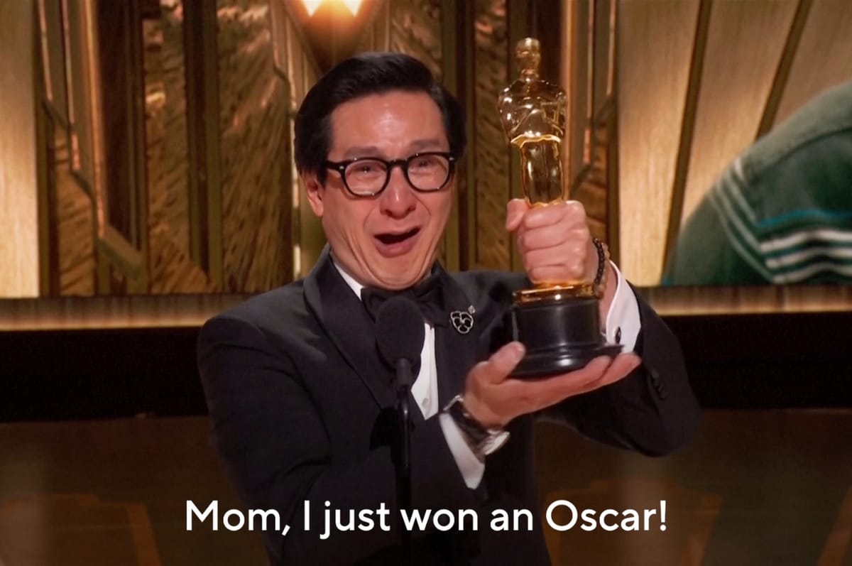 Ke Huy Quan Gave A Moving Speech After He Won The Oscar For Best Supporting Actor