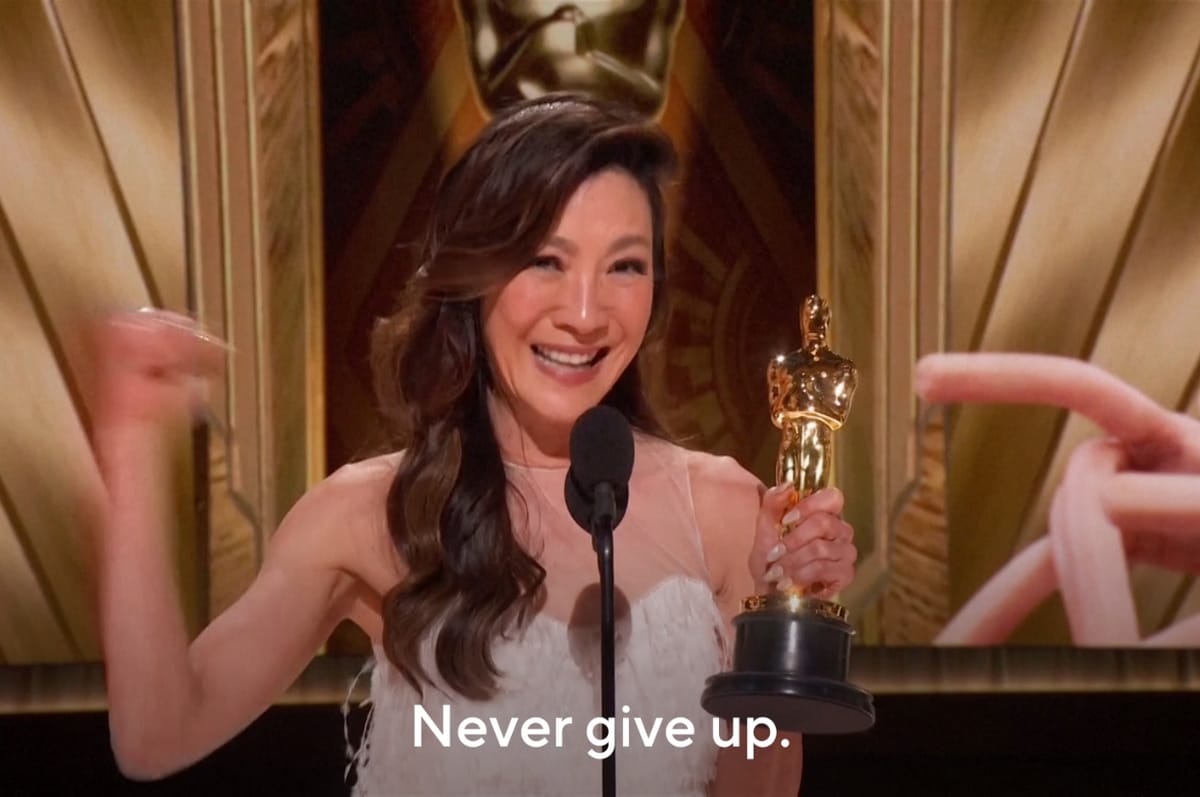 Michelle Yeoh Has Made History As The First Asian Woman To Win A Best Actress Oscar