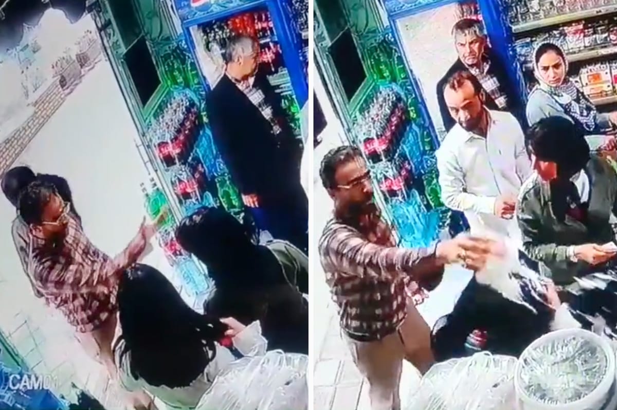 A Man Threw Yogurt On Two Iranian Women For Not Covering Their Hair. Then The Women Got Arrested