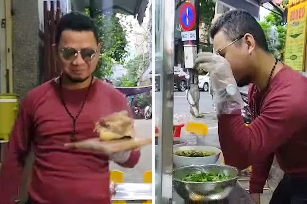 This Vietnamese Noodle Seller Known As “Green Onion Bae” Has Been Jailed For Five Years For Parodying Salt Bae￼