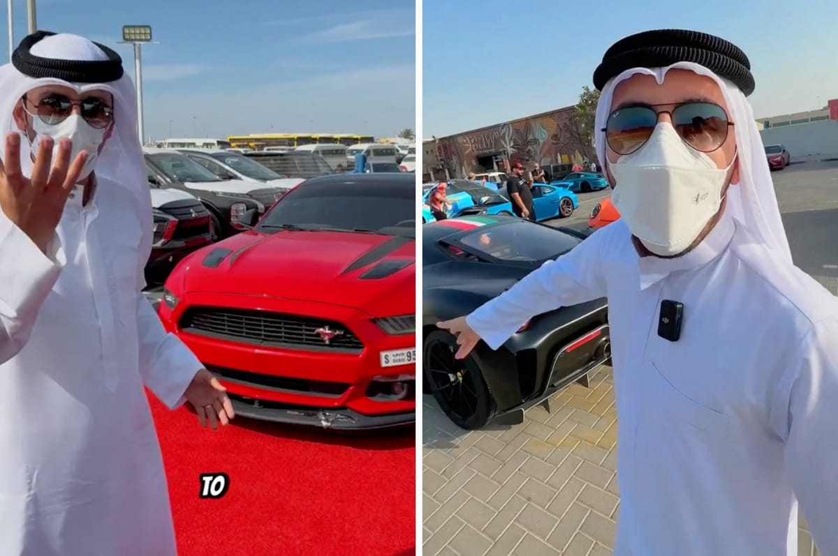 This TikToker In Dubai Has Been Arrested For Joking About Cars And Is Facing Up To Five Years In Prison