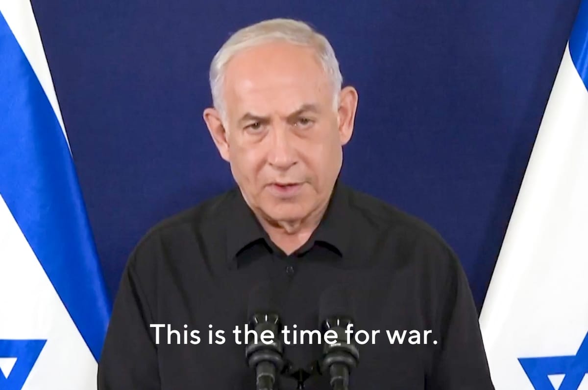 Israel’s Prime Minister Has Rejected Calls For A Ceasefire, Saying “This Is A Time For War”