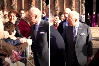 King Charles Was Heckled Over His Brother Prince Andrew’s Ties To Late