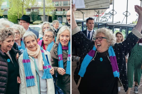 switzerland elderly women climate lawsuit win
