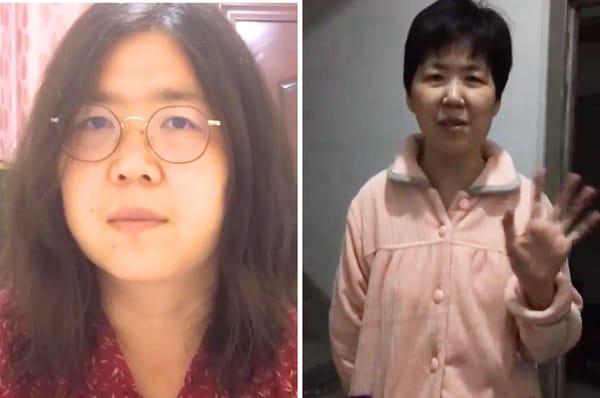china zhang zhan covid citizen journalist free