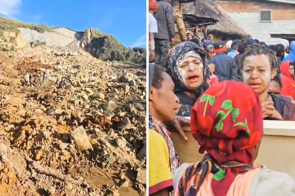 papua new guinea landslide enga mount mungalo