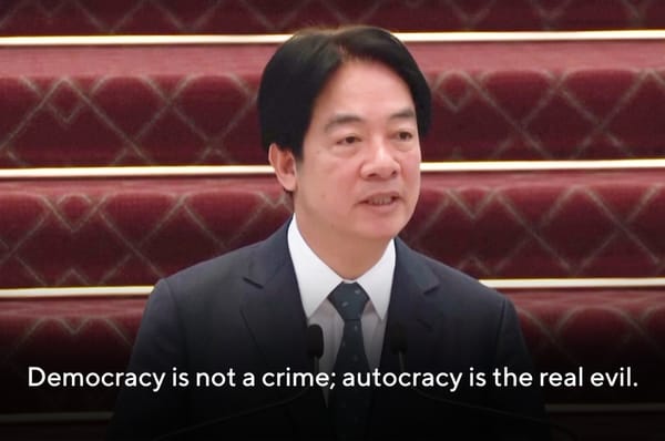 taiwan president william lai slam china death penalty independence
