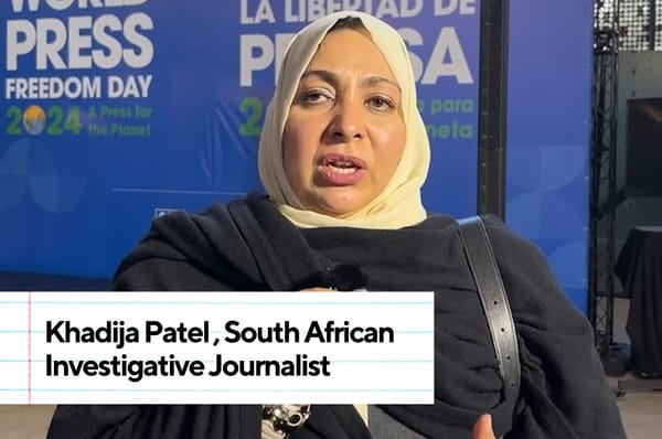 khadija patel journalist gaza journalism young people unesco world press freedom day 2024