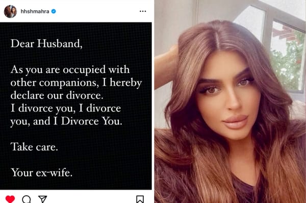 dubai princess divorce husband instagram sheikha mahra
