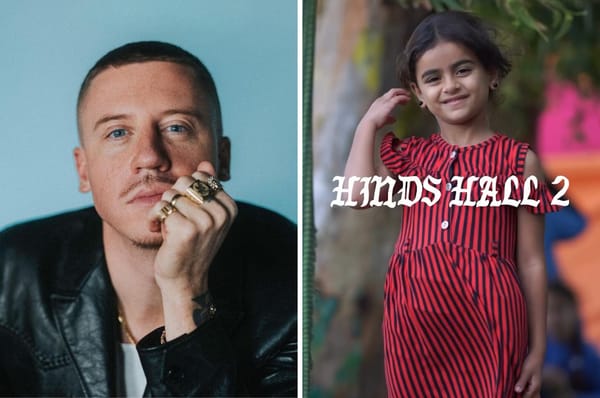 macklemore hinds hall 2 gaza israel palestine kamala