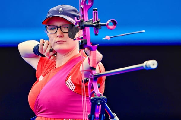 British paraarcher jodie grinham first pregnant win paralympics