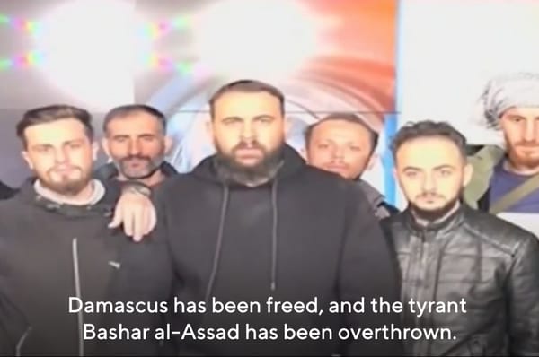 hts syrian rebels free damascus topple assad regime