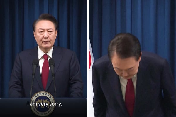 south korea president apology martial law impeachment failed