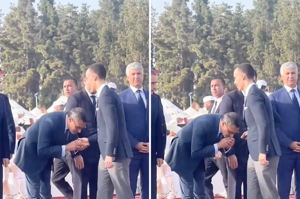 morocco crown prince avoid hand kiss moulay hassan