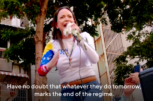 venezuela opposition maria corina machado arrested president inauguration nicolas maduro