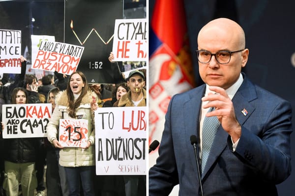 serbia student protests corruption novi sad prime minister resign