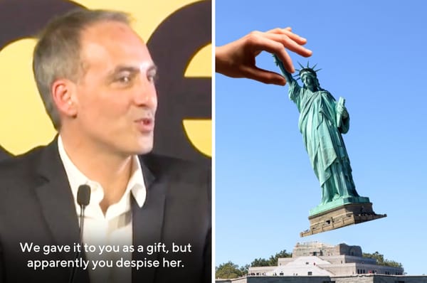 french politician us return statue liberty