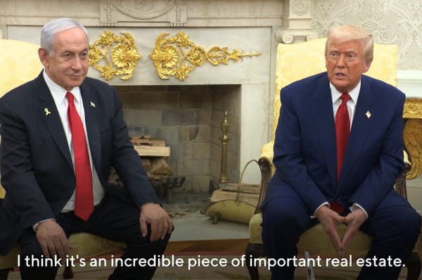 trump netanyahu gaza incredible real estate