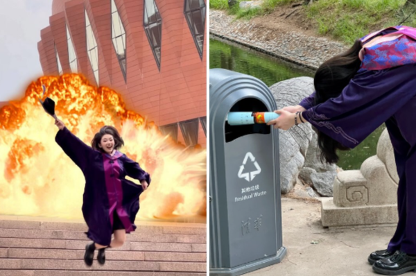 china graduation photos students creative