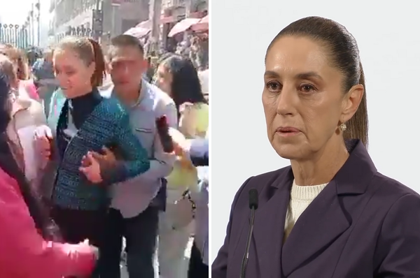 mexico president claudia sheinbaum groped press charges