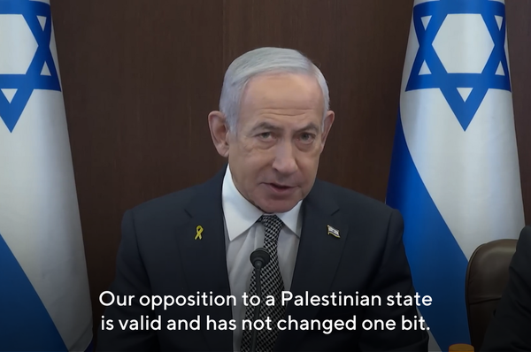 netanyahu palestinian state oppose unsc vote