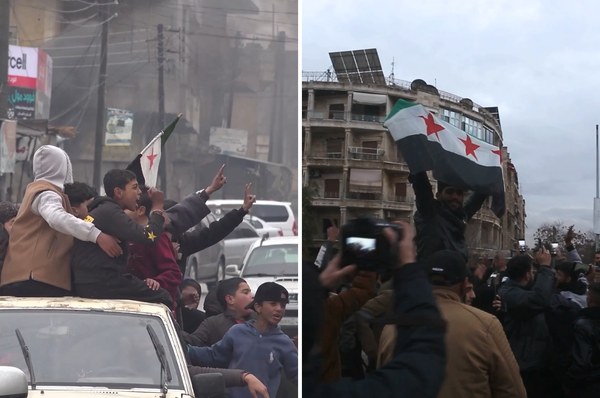 Syria sdf ceasefire agreement celebration