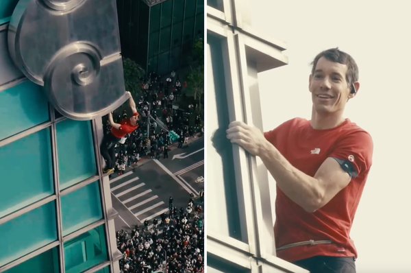 alex honnold taipei 101 free solo
