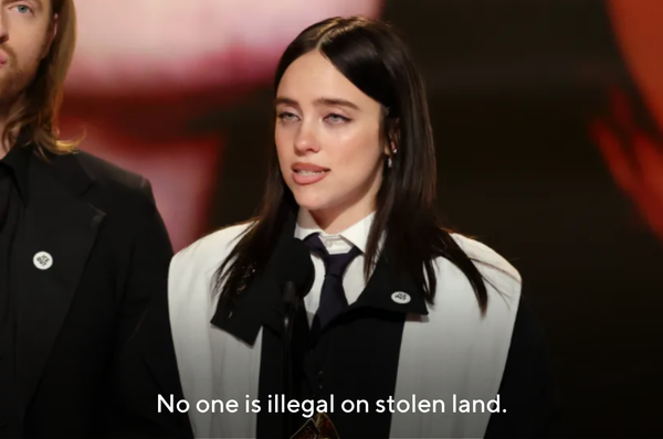 billie eilish grammys ice speech