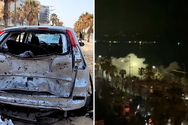 israel lebanon beach double tap strike tents