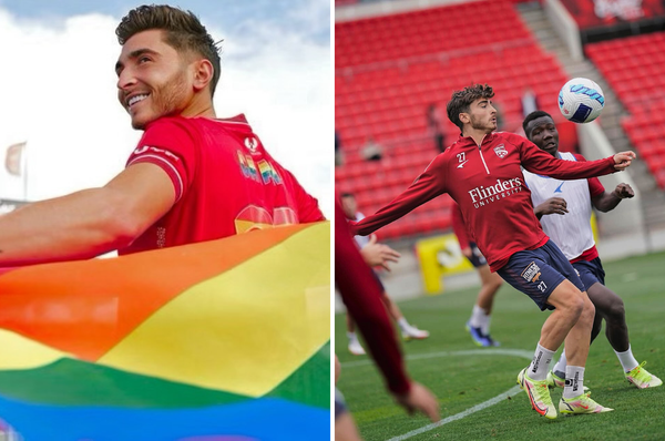 josh cavallo adelaide united gay discrimination australia football