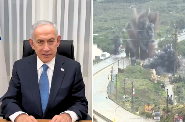 netanyahu israel attack lebanon iran war