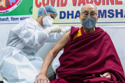 dalai lama covid vaccine