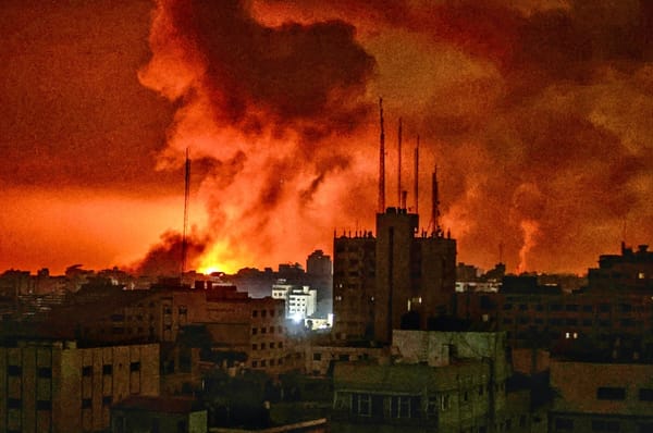 gaza blackout israel airstrikes