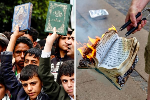 denmark bans burning quran