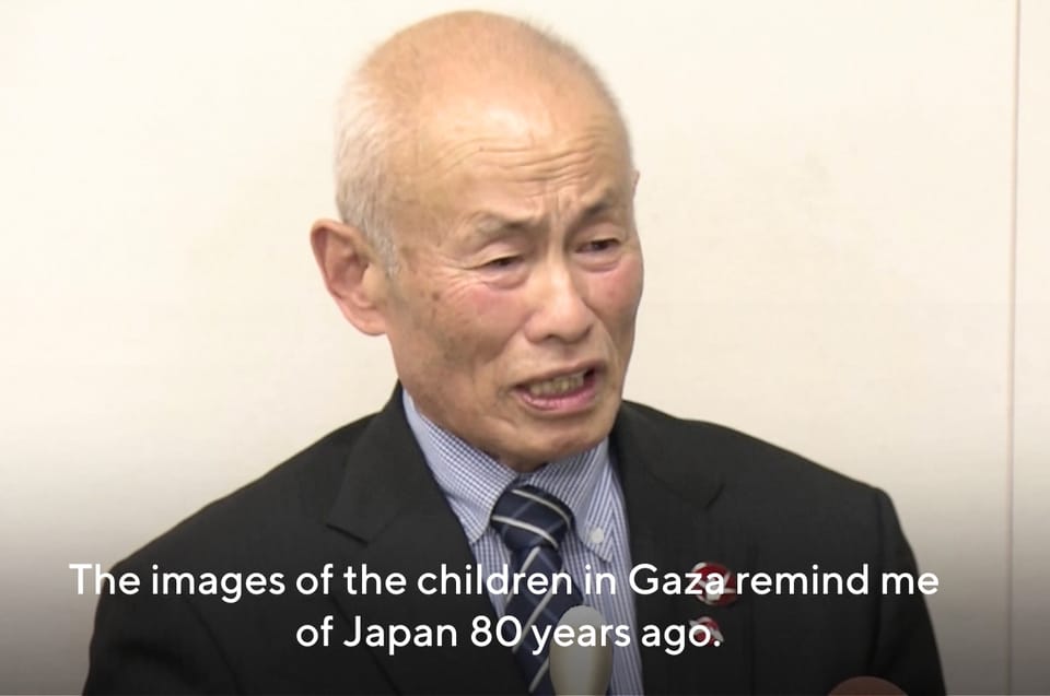 This Japanese Nuclear Bomb Survivor Nobel Winner Compared Gaza To