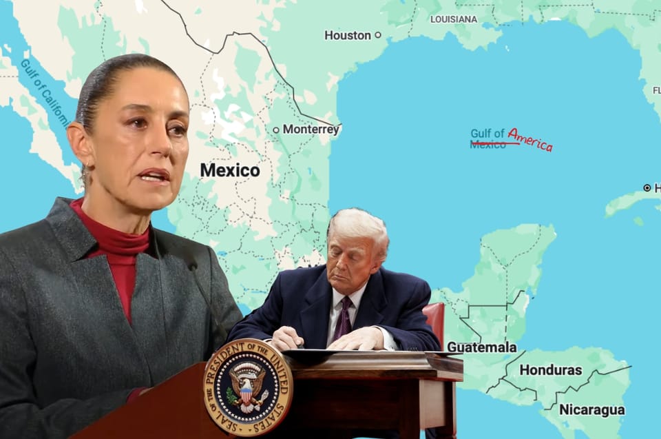 After Google Renamed The Gulf Of - Google Gulf Mexico Rename Trump Mexican America