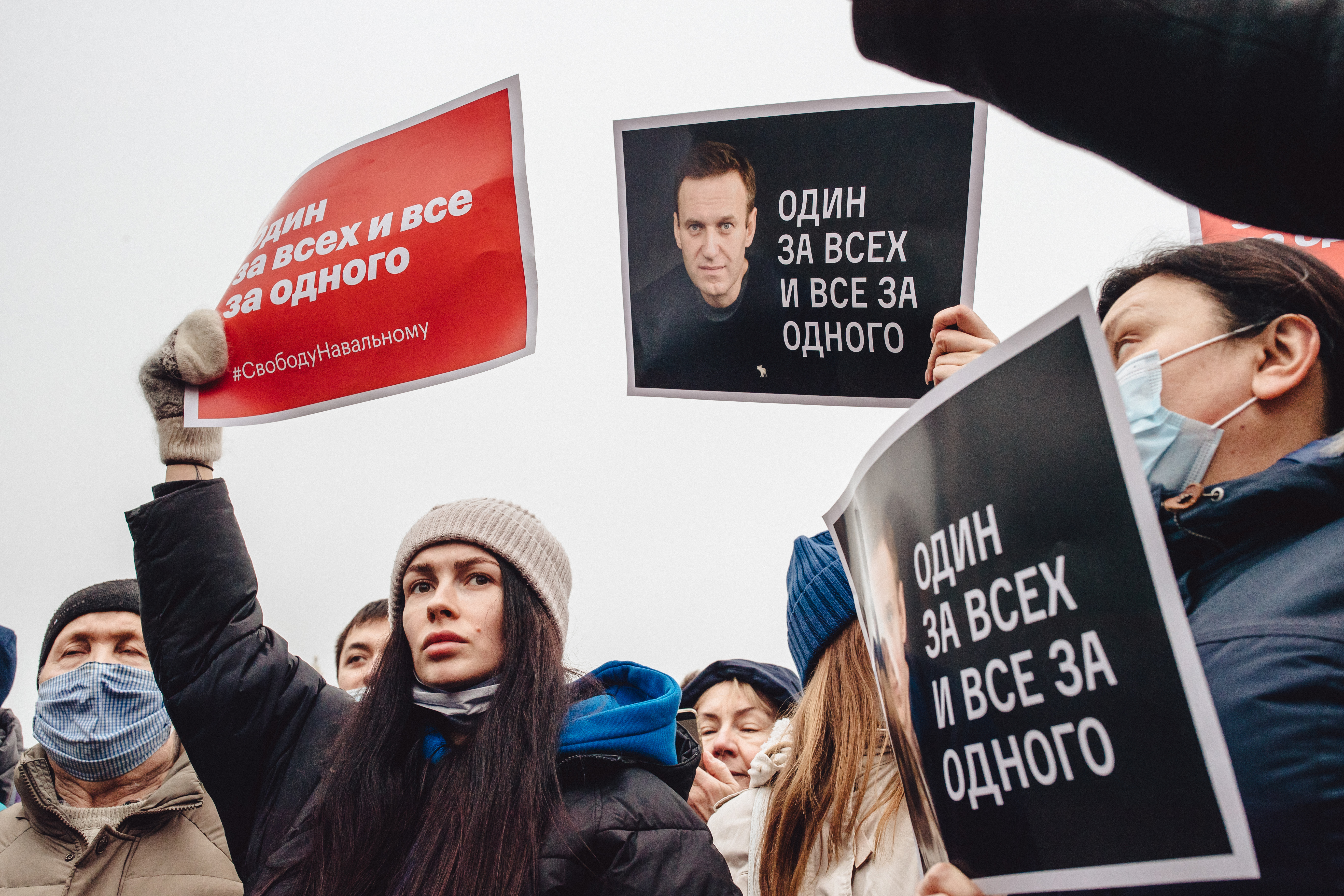 russia navalny protest