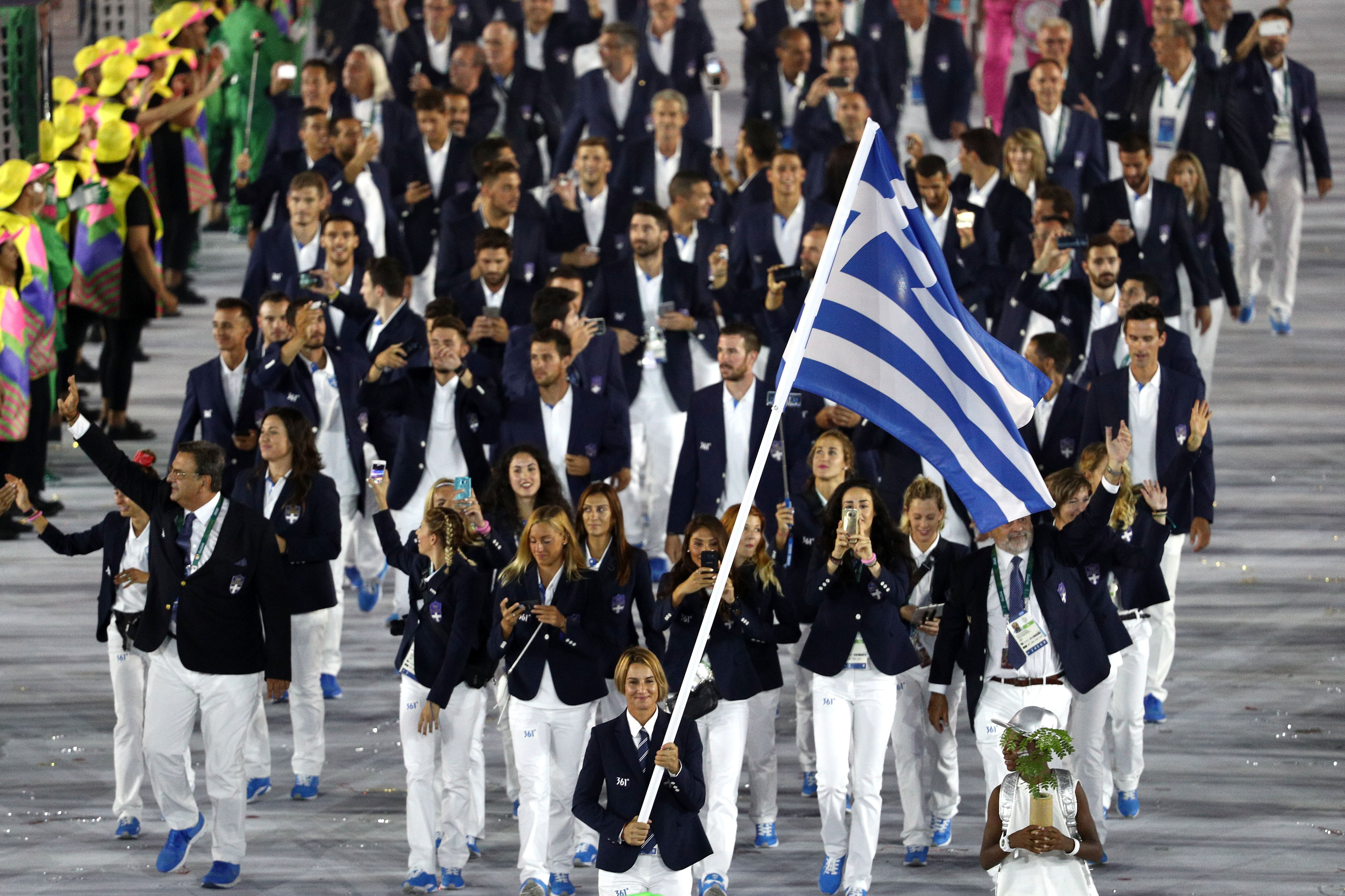 Sofia Bekatorou greece olympic flag metoo