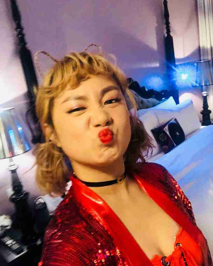 Park Na-rae's selfie