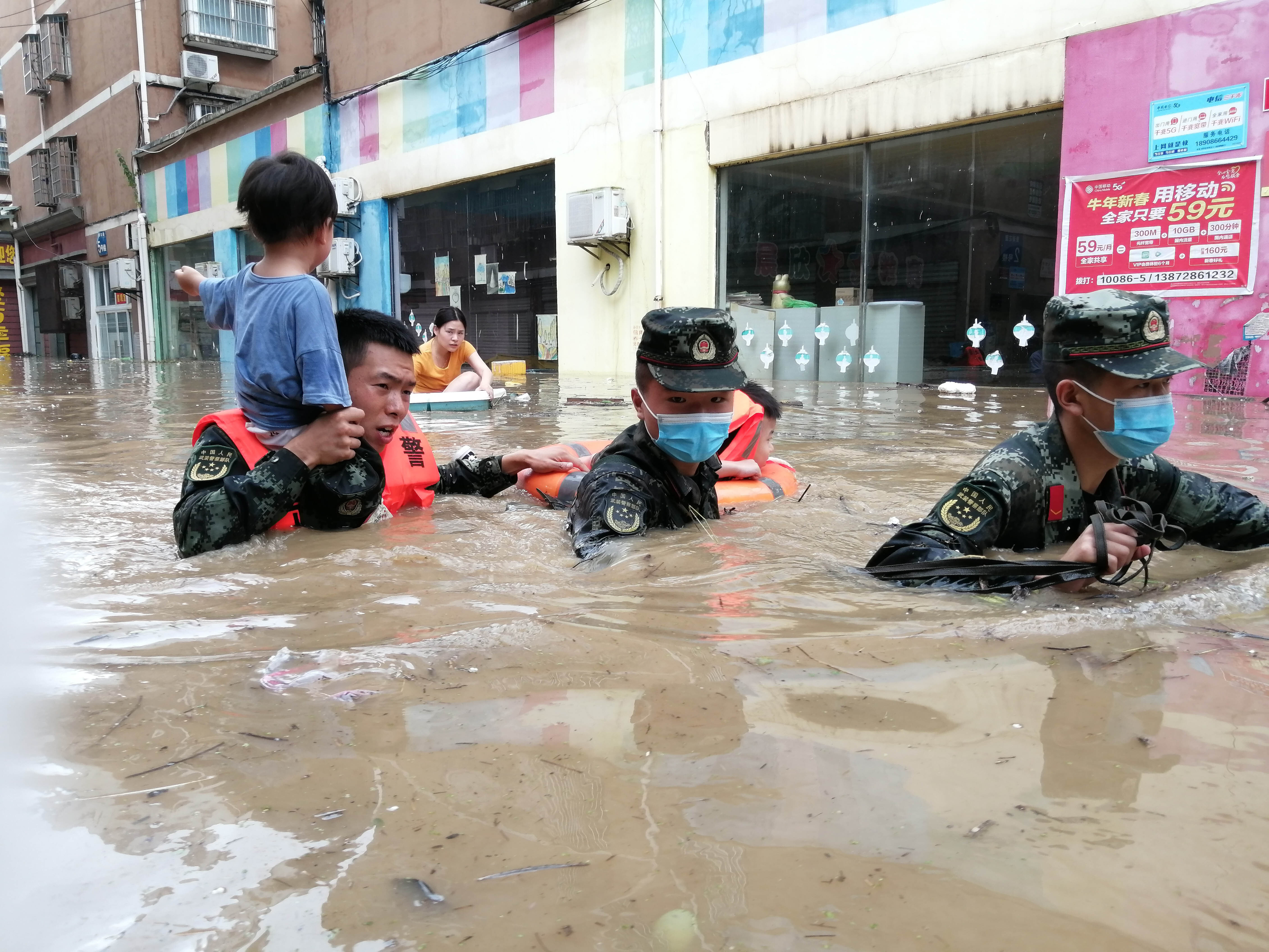 china floods climate change