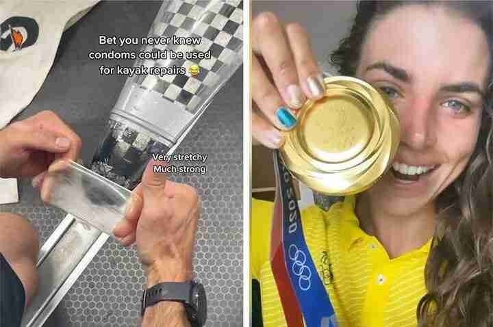 This Australian Olympic Athlete Used A Condom To Fix Her Kayak For A Final And Then Won A Medal