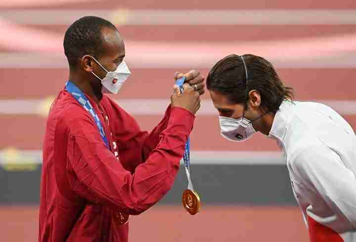 These Qatari And Italian Athletes Decided To Share A Gold Medal At The Olympics And It’s The Sweetest