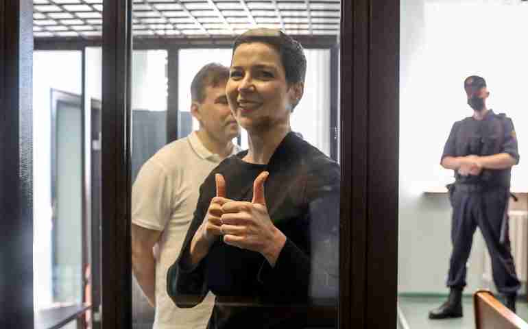 maria kolesnikova belarus sentenced 11 years