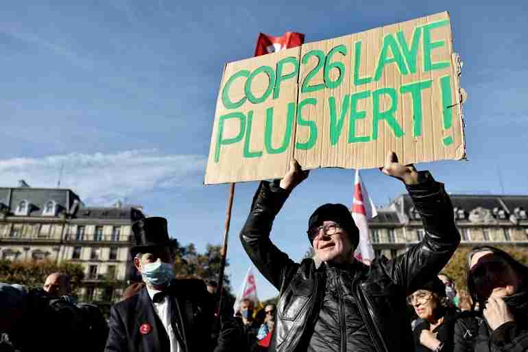cop26 protest paris