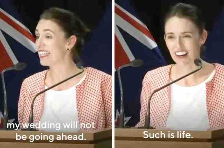 New Zealand’s Prime Minister Has Canceled Her Own Wedding Due To A Surge In Omicron Cases