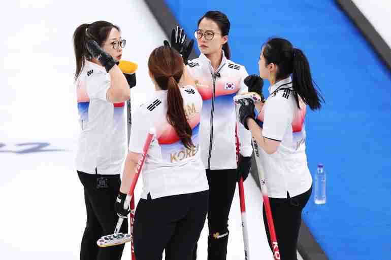 south korea womens curling garlic girls abuse olympics