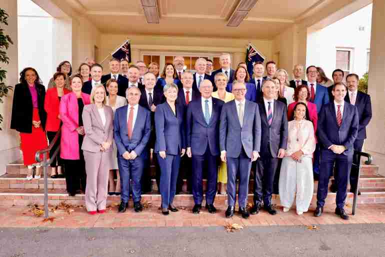 australia albanese record women government