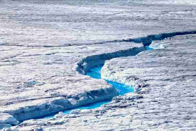 greeland ice sheet melting 2022 climate change