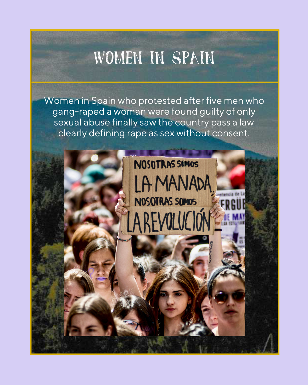 inspiring women spain yes means yes iran soccer delhi bus drivers
